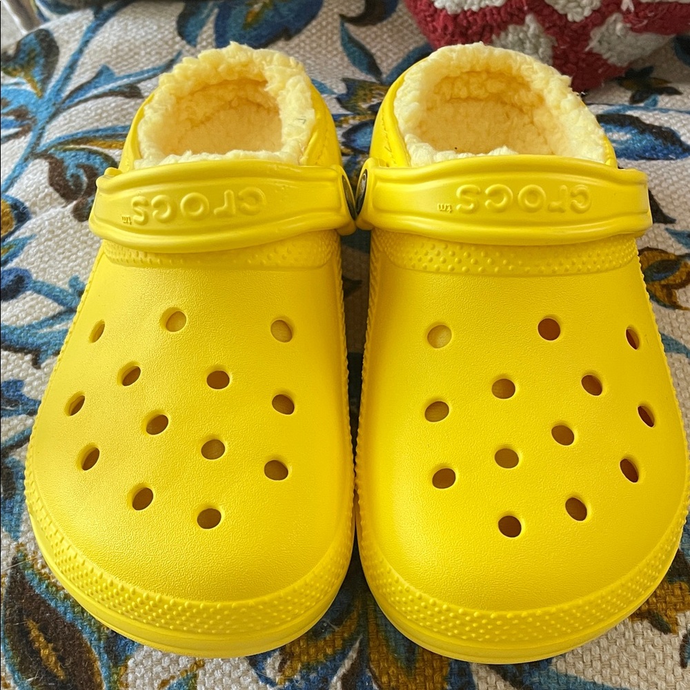 CROCS -Bright Yellow Slippers